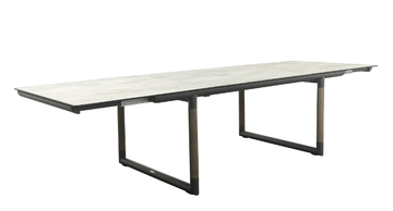 BASTINGAGE - Extending rectangular table by Les Jardins® - view 3
